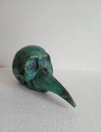 Bronzen mythische schedel van snavelbekfiguur Indonesie, Ophalen of Verzenden