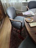 Klassieke eettafel en stoelen GRATIS AFHALEN!!, Ophalen, Gebruikt, 100 tot 150 cm, Klassiek