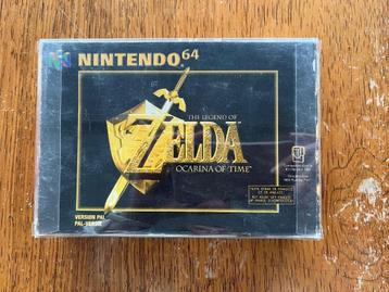 Nintendo 64 Zelda the legend of ocarina of time -  in doos beschikbaar voor biedingen