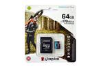 Kingston Canvas Go! Plus 64GB microSDXC geheugenkaart, Sales@kingston.com, Kingston, Kingston Technology, Nieuw