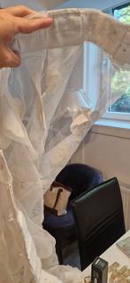 Witte Vitrage, Gebruikt, 200 cm of meer, Wit, Ophalen of Verzenden