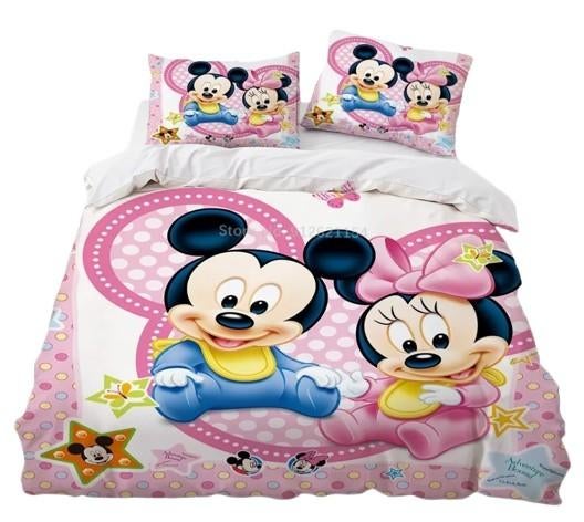Dekbedovertrek Mickey Mouse, Jongetje of Meisje, Dekbedovertrek, Nieuw, Ophalen of Verzenden