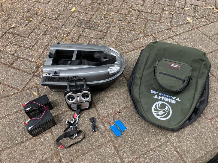 Splinternieuwe voerboot digitaal met haakrelais 2accus etc, Watersport en Boten, Hengelsport | Karpervissen, Nieuw, Overige typen