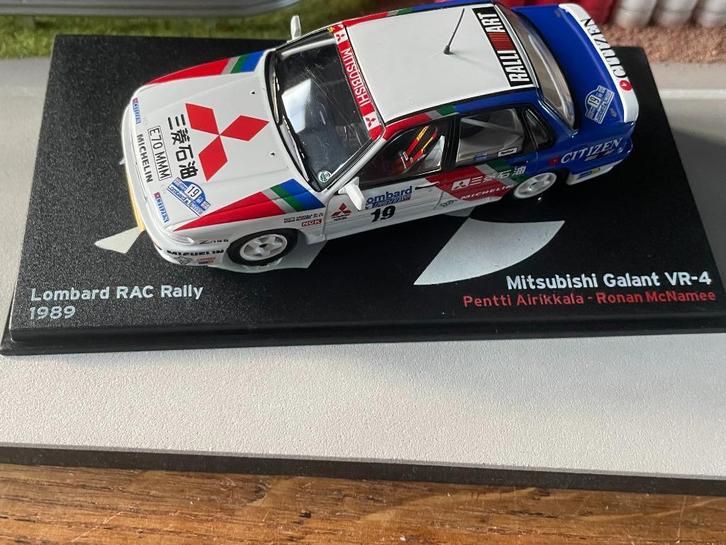 Mitsubishi Galant VR-4 RAC Rally 1989, Hobby en Vrije tijd, Modelauto's | 1:43, Nieuw, Auto, Overige merken, Ophalen of Verzenden