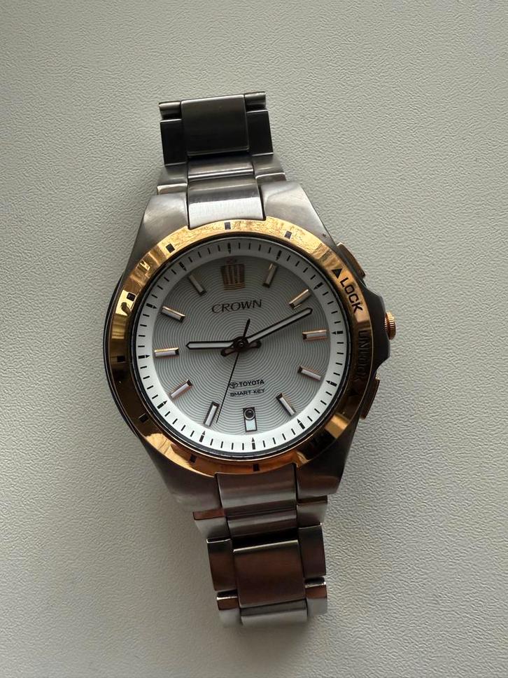 Toyota Crown Smart Key Watch, Sieraden, Tassen en Uiterlijk, Horloges | Heren, Zo goed als nieuw, Polshorloge, Overige merken