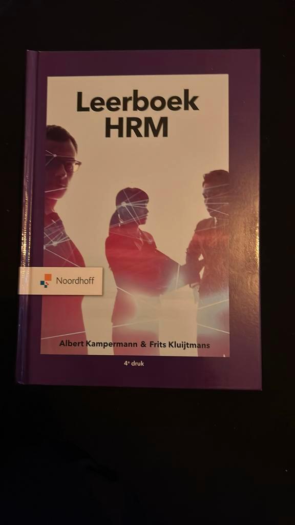 Frits Kluijtmans - Leerboek HRM, Boeken, Advies, Hulp en Training, Zo goed als nieuw, Ophalen of Verzenden