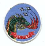 Turkse luchtmacht patch 131 Filo F-4E Phantom Konya, Verzamelen, Ophalen of Verzenden, Luchtmacht, Overige gebieden, Embleem of Badge