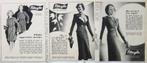 Advertenties reclames uit 1937 - Mode fashion, Ophalen of Verzenden, Gebruikt, Overige typen