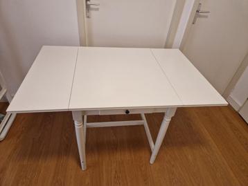 Ikea drop-leaf extendable table/desk beschikbaar voor biedingen