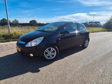 Opel Corsa 1.4 16v 2009 Zwart beschikbaar voor biedingen