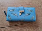 Blauwe Dames Portemonnee met Bladeren Design, Overige merken, Blauw, Nieuw, Ophalen of Verzenden