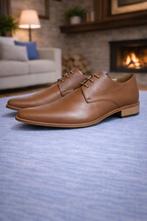 Nette leren herenschoenen – bruin – maat 41, Bruin, Nieuw, Ophalen of Verzenden, Francesco