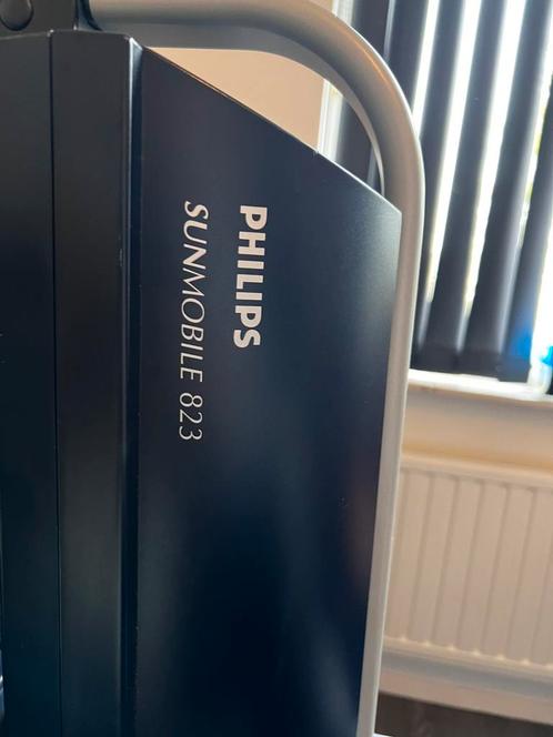 Sunmobile Phillips 823 (incl. reservelampen), Witgoed en Apparatuur, Zonnebanken en Gezichtsbruiners, Gebruikt, Zonnebank enkelzijdig