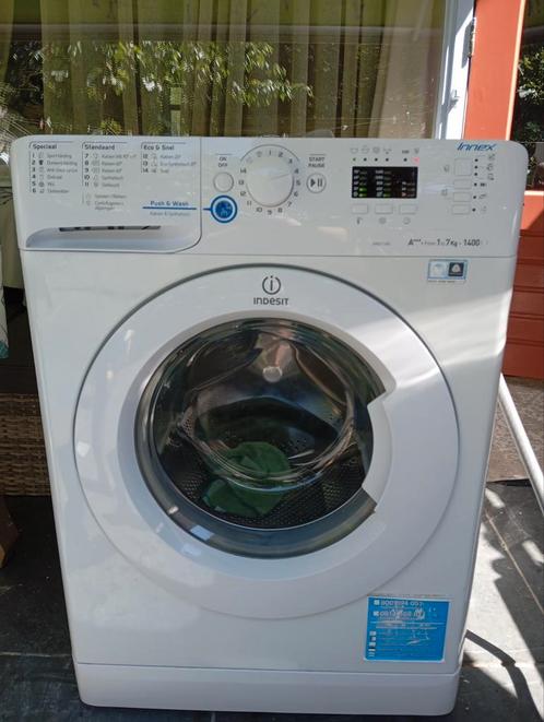 Wasmachine Innex 7 kilo 1400 Toeren A +++, Witgoed en Apparatuur, Wasmachines, Zo goed als nieuw, 8 tot 10 kg, 85 tot 90 cm, Ophalen