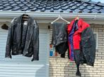 2 x motorjas w.o. leer en synthetisch én leren motorbroek, Ophalen, Tweedehands, Jas | leer