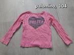 Palomino longsleeve meisje maat 104, Ophalen of Verzenden, Zo goed als nieuw