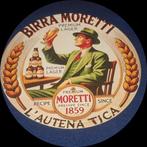 Wandbord Birra moretti, Antiek en Kunst, Ophalen of Verzenden
