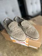 Maripé Suède Loafers met Studs - Maat 39, Ophalen of Verzenden, Zo goed als nieuw, Groen, Instappers