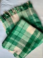 Wollen deken, groen, 190x170, Ophalen of Verzenden, Zo goed als nieuw