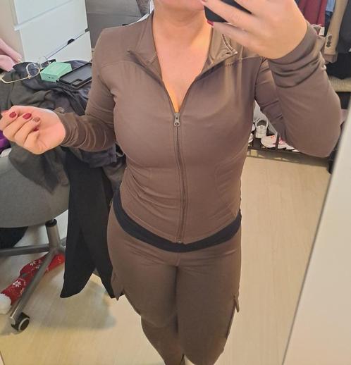 Bruin sportvestje., Kleding | Dames, Sportkleding, Nieuw, Maat 34 (XS) of kleiner, Bruin, Ophalen of Verzenden