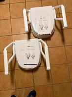 WC verhogers (2 stuks), merk DeVilbiss, type TSE 120, Diversen, Verpleegmiddelen, Ophalen, Zo goed als nieuw
