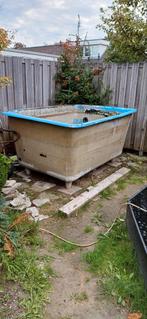 Grote quarantainebak - 210x150x110 cm, Tuin en Terras, Vijvers, Ophalen, Gebruikt