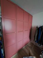 4 hemnes ikea kastdeuren 50x229 (200x236) roze, Ophalen, Gebruikt