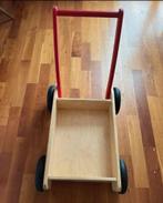 Loopwagen van hout, Ophalen, Zo goed als nieuw, Duw- of Trekspeelgoed
