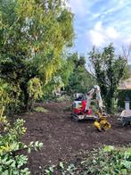 Minigraver ( 75 cm) en rupsdumper (80 cm) – breed inzetbaar, Diensten en Vakmensen, Tuinmannen en Stratenmakers, Garantie, Tuinontwerp