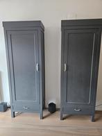 Twee mooie (servies)kasten 200x70cm - custom made, Ophalen, Zo goed als nieuw