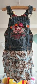 Lief en stoer jurkje/ overgooier Oilily Maat 98, Meisje, Oilily, Ophalen of Verzenden, Zo goed als nieuw