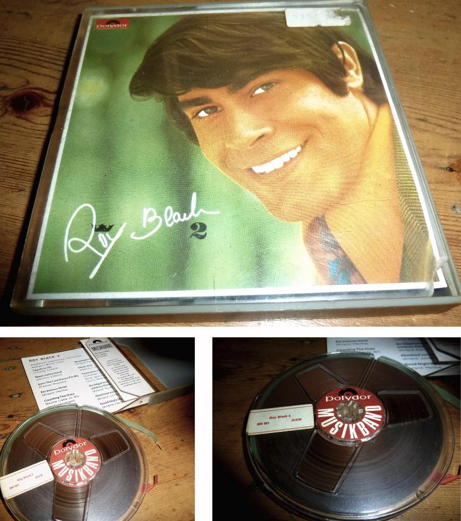 Ampex Reel Polydor 995 001 Musikband - Roy Black - 2 -, Ophalen of Verzenden, Onderdeel