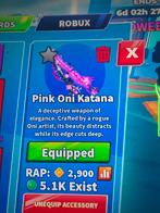 Pink Oni Katana - Blade Ball (2,9K RAP), Spelcomputers en Games, Avontuur en Actie, Online, Ophalen of Verzenden, Zo goed als nieuw