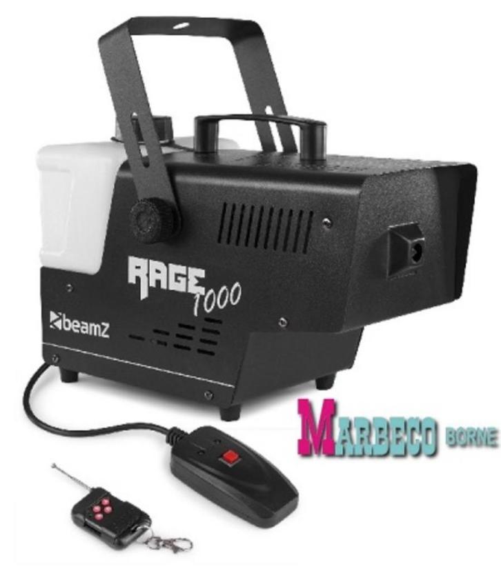 Rookmachine, Smoke machine, 1000watt, Afstandsbed, Rage1000, Muziek en Instrumenten, Licht en Laser, Nieuw, Rookmachine, Ophalen of Verzenden