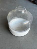Grote zware stolp voor planten, Ophalen of Verzenden, Rond