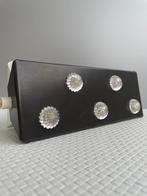 Vintage bedlampje met stervormige lensjes, Verzenden