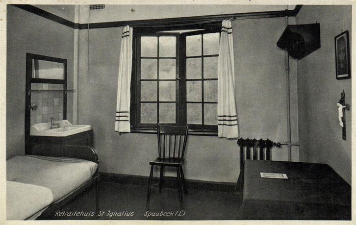Retraitehuis St. Ignatius - Spaubeek [L.] - interieur - 1938, Verzamelen, Ansichtkaarten | Nederland, Ongelopen, Noord-Brabant