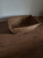 Rieten Brocante Mand, Huis en Inrichting, Ophalen, Gebruikt, Mand, Riet