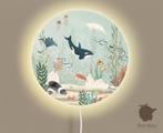 Ronde Wandlamp Onderwaterwereld 35 cm (Ø) Oliver Robins, Bi & Li Creaties, Nieuw, Ophalen of Verzenden, Bilicreaties@gmail.com