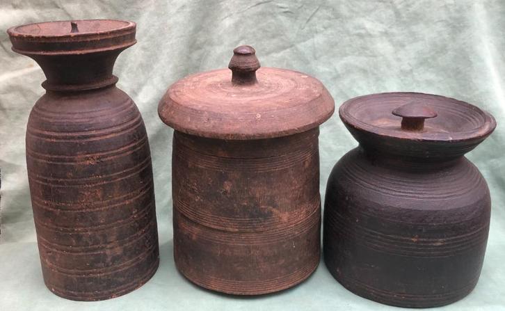 Himalaya boterpotten Himalaya, Antiek en Kunst, Kunst | Niet-Westerse kunst, Ophalen of Verzenden