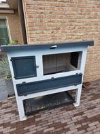 Konijnenhok met ren, Ophalen, Zo goed als nieuw, 110 cm of meer, Hok