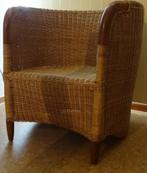 Rotan stoel, Huis en Inrichting, Stoelen, Ophalen, Riet of Rotan, Gebruikt, Bruin