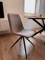 5 Giga meubel eetkamerstoelen, Ophalen, Zo goed als nieuw, Metaal, Grijs