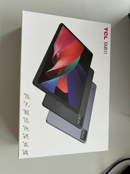 TCL TAB 11 Tablet 64 GB incl case, Computers en Software, Android Tablets, Nieuw, Wi-Fi, 11 inch, 64 GB, Gps, Uitbreidbaar geheugen