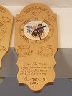 Delfts Blauwe Klok - 2 stuks, Onbekend, Ophalen of Verzenden, Onbekend, Onbekend