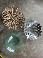 3 grote decoratieve schalen, Ophalen, Gebruikt, Rond, Overige materialen
