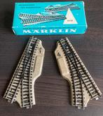 Marklin vintage wissels (2) in doos., Hobby en Vrije tijd, Modeltreinen | H0, Wisselstroom, Gebruikt, Rails, Ophalen of Verzenden