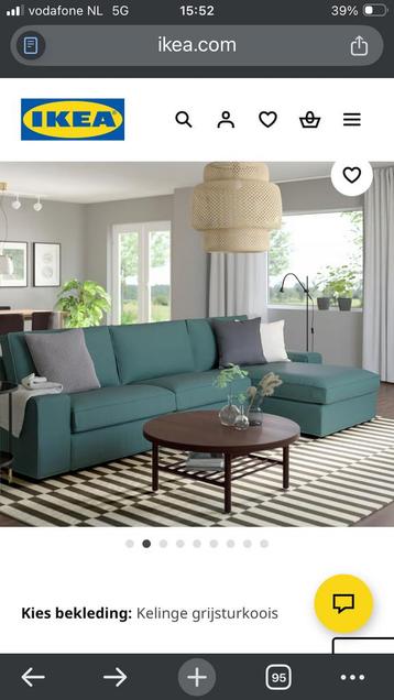 IKEA KIVIK 4-zitsbank met chaise longue - afbeelding 2