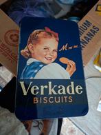 Vintage Verkade Biscuit Blik, Ophalen of Verzenden