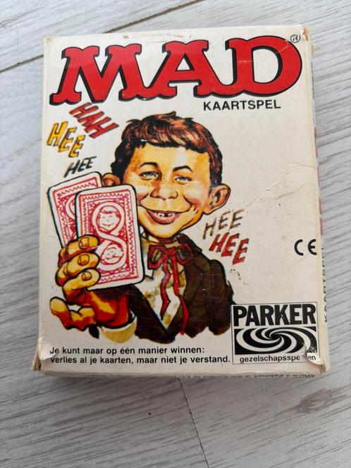 Mad Kaartspel, Hobby en Vrije tijd, Gezelschapsspellen | Kaartspellen, Zo goed als nieuw, Ophalen of Verzenden